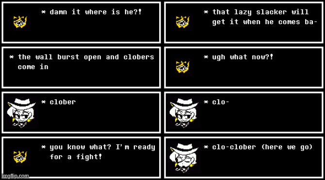 dude that clober is cooked | image tagged in clober infection,oh snap,textbox | made w/ Imgflip meme maker