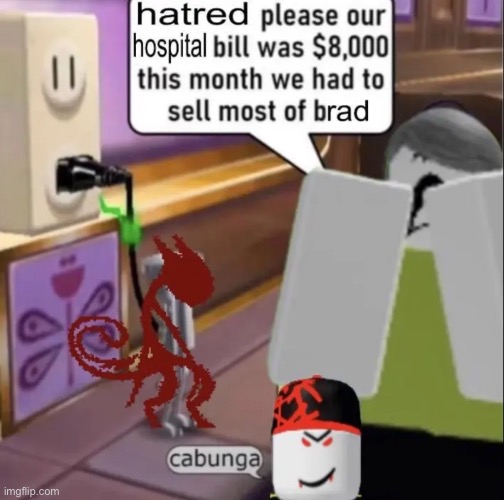 We’re blocking our tales | image tagged in roblox,memes,block,hospital | made w/ Imgflip meme maker