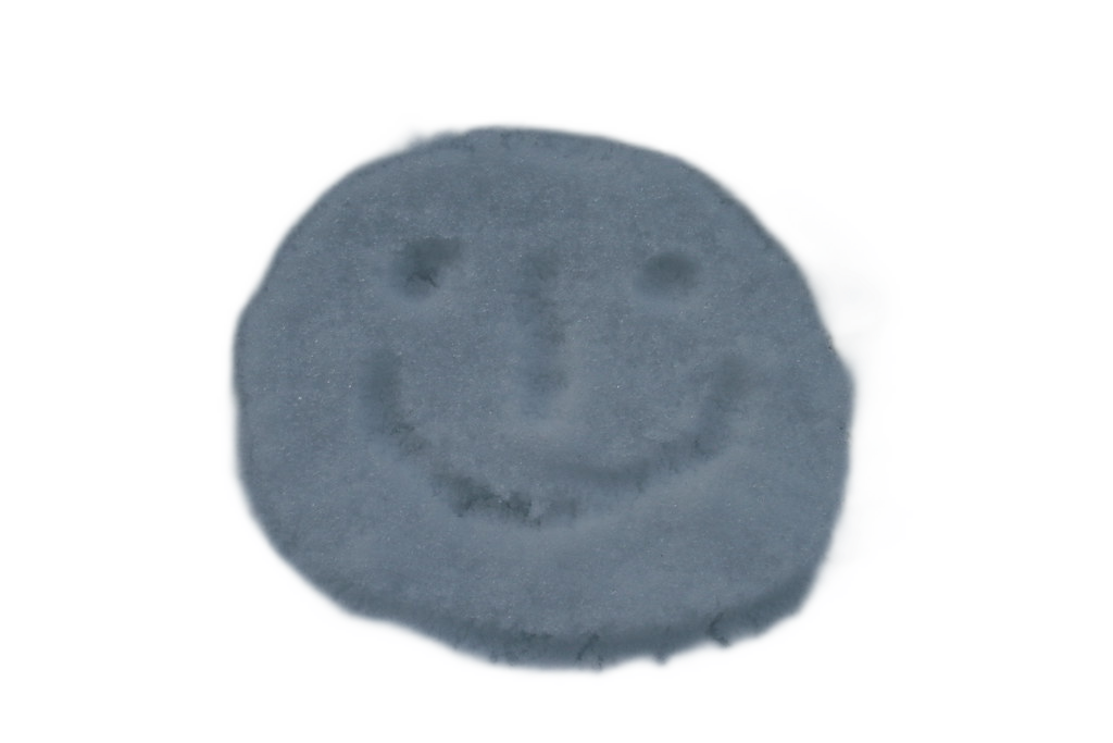 Snow Man Smiley Face Blank Meme Template