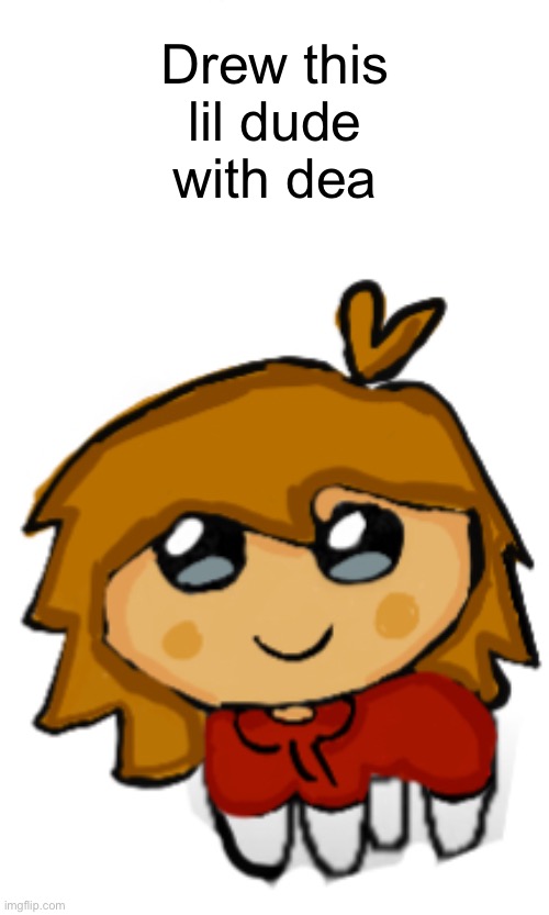 Yippee Justee | Drew this lil dude with dea | image tagged in yippee justee | made w/ Imgflip meme maker