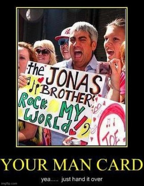No Man Card | image tagged in repost | made w/ Imgflip meme maker