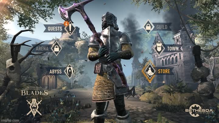 First time playing Blades | made w/ Imgflip meme maker