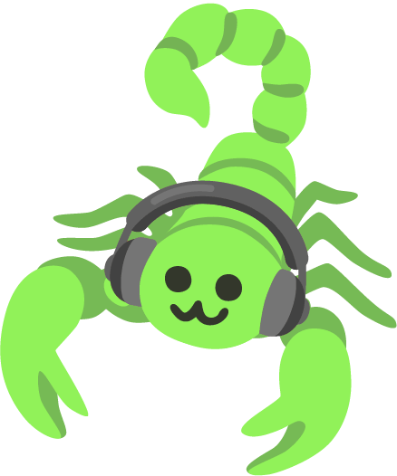 Scorpion Gaming under UV Meme Template