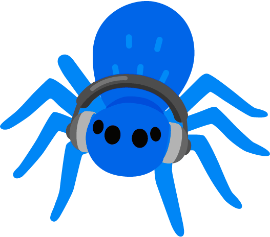 Spider Gaming under UV Meme Template
