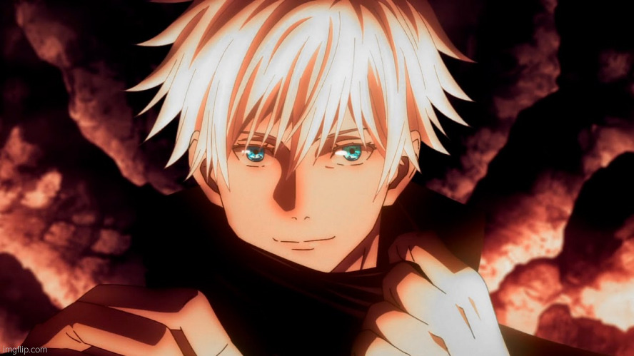image tagged in jujutsu kaisen satoru gojo 17 | made w/ Imgflip meme maker