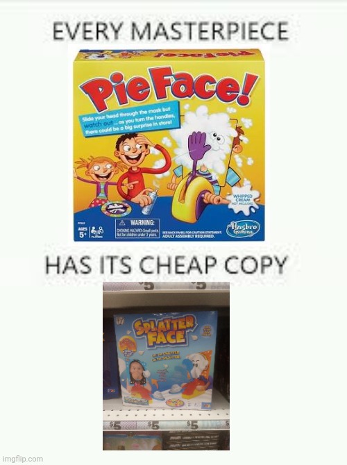 Uploaded this from Glassboro 5-below | image tagged in every masterpiece has its cheap copy | made w/ Imgflip meme maker