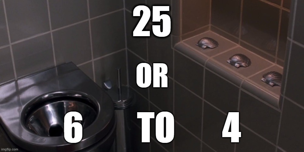 25th Amendment or 6 months to 4 years seashells | 25; OR; 6        TO       4 | image tagged in the three seashells | made w/ Imgflip meme maker