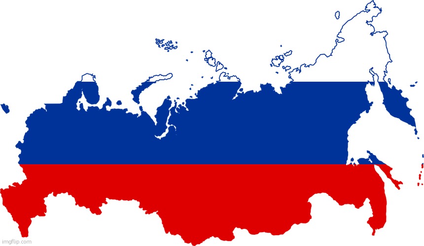 how big russia really is (banana for scake) | image tagged in russia flag map | made w/ Imgflip meme maker