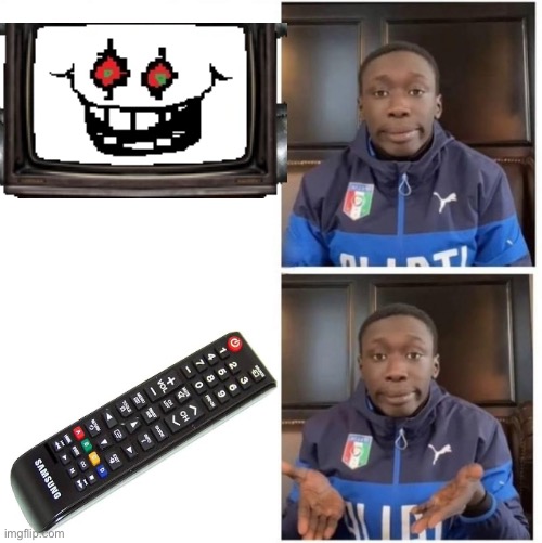 I mean his face is literally a TV | image tagged in it's that simple | made w/ Imgflip meme maker