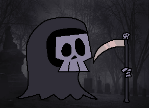 The Grim Reaper Blank Meme Template