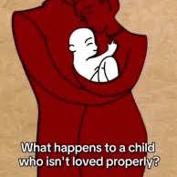 What happens to a child that isn't loved properly Blank Meme Template