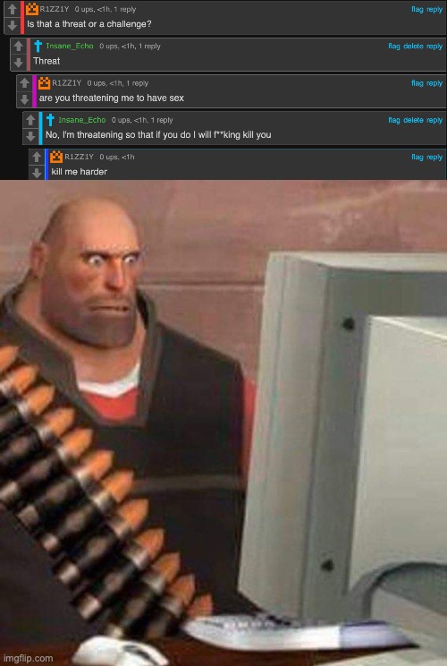 why... just why | image tagged in hoovy computer | made w/ Imgflip meme maker