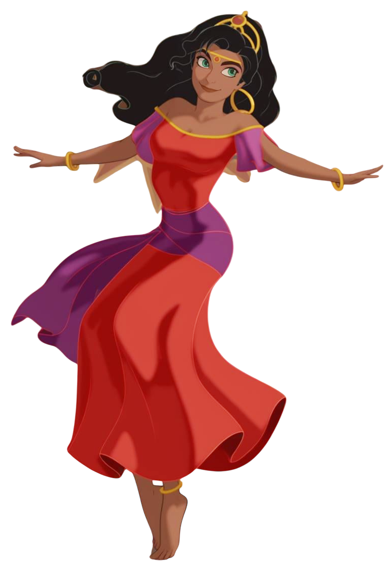 PNG Esmeralda - El Jorobado de Notre Dame Disney Blank Meme Template