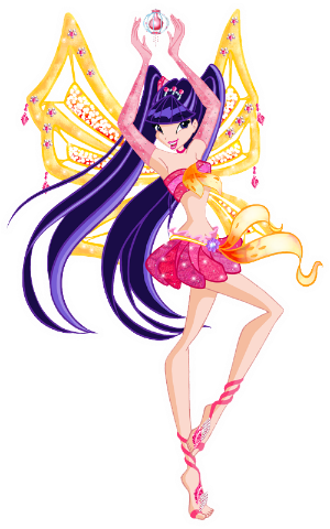 Winx Club Musa Enchantix Blank Meme Template