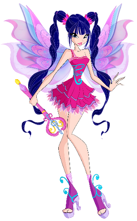 Winx Club Musa Mythix Blank Meme Template