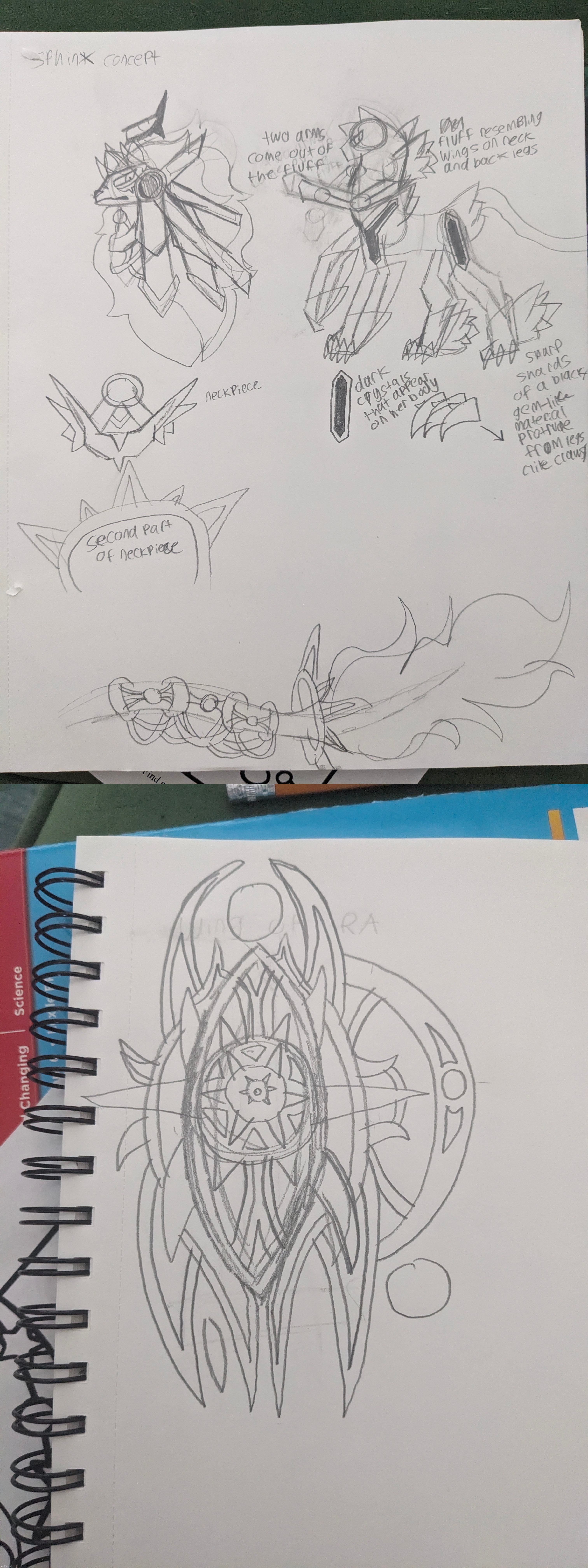 Sphinx oc concept + cool weapon for sphinx (she's going to have three weapons it's gonna be peak) | image tagged in i love ancient egypt raaaahhh | made w/ Imgflip meme maker