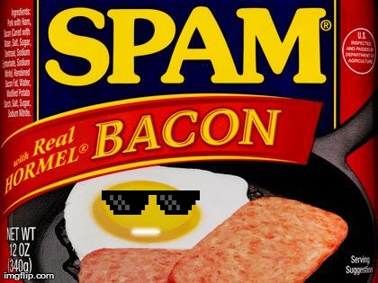 _ | image tagged in bacon spam in a can | made w/ Imgflip meme maker