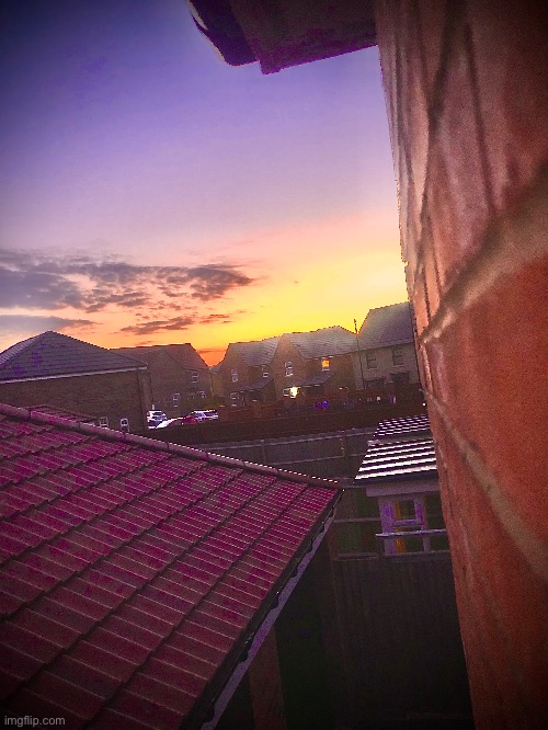 Photo I took last night. I’m going to retake it and see what it’ll look like | made w/ Imgflip meme maker