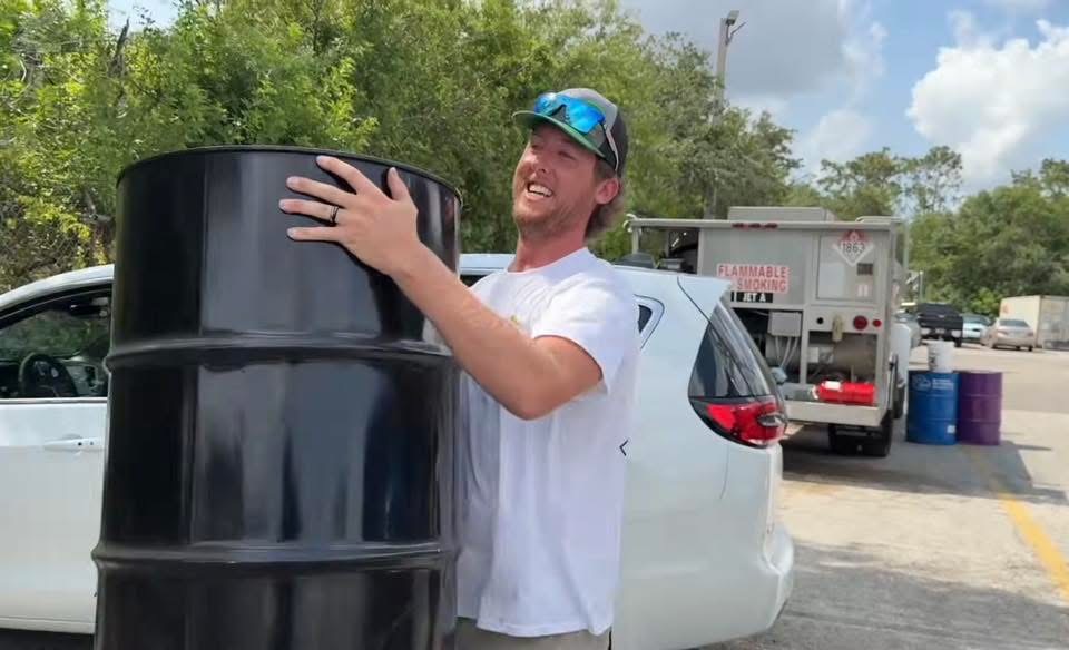 Cleetus and a barrel of… Blank Meme Template
