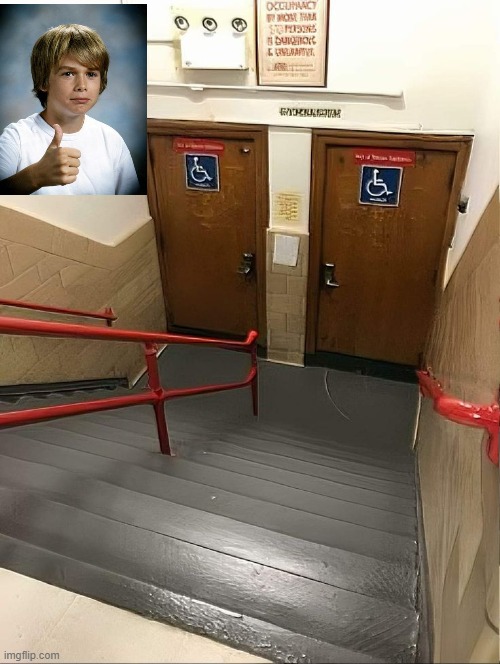 Bathroom Issues | image tagged in you had one job | made w/ Imgflip meme maker