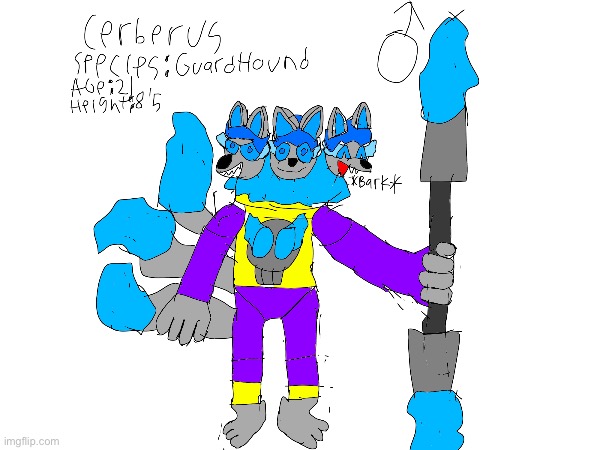 My version of Cerberus | made w/ Imgflip meme maker