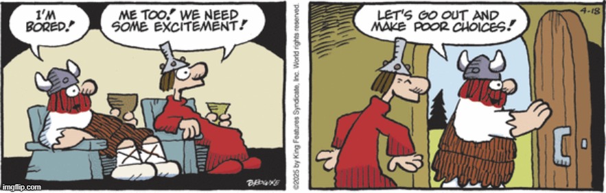 Hagar The Horrible | image tagged in comics | made w/ Imgflip meme maker