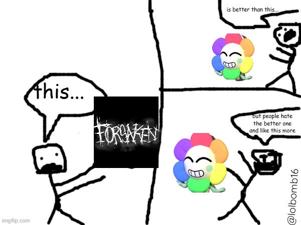 forsaken has better animation guys | image tagged in better than this | made w/ Imgflip meme maker