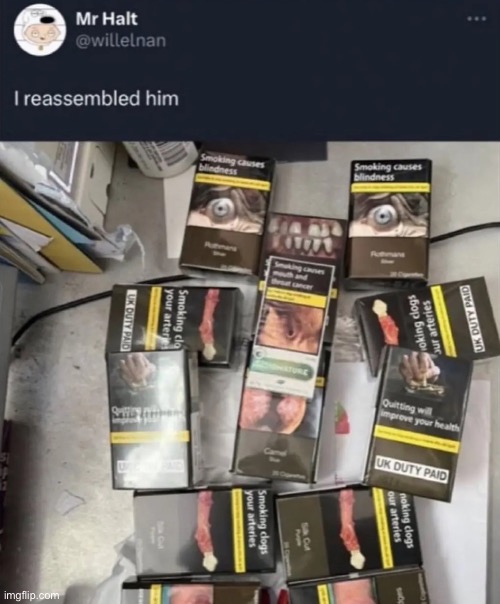 Cigarette man | made w/ Imgflip meme maker