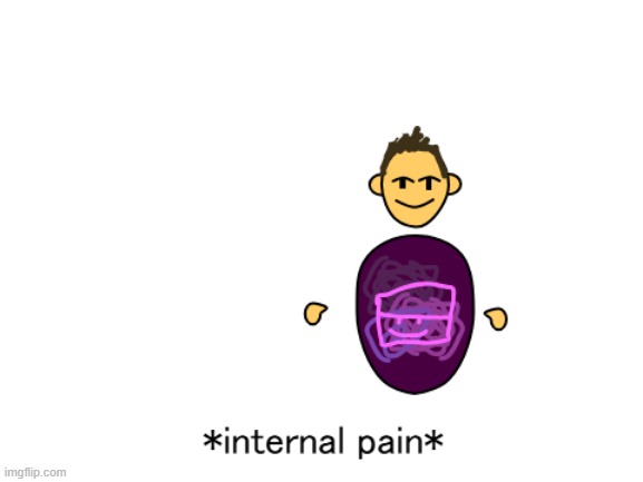 internal pain | image tagged in internal pain | made w/ Imgflip meme maker