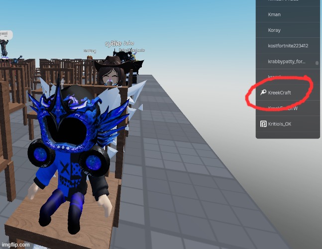 Im in a game with Kreek | made w/ Imgflip meme maker