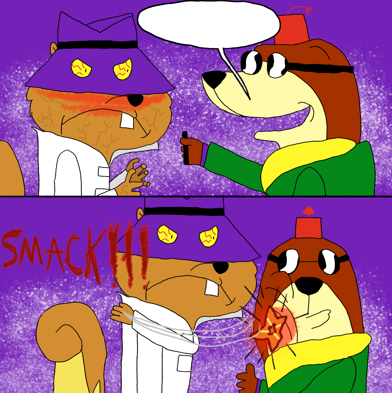 Secret Squirrel meme Blank Meme Template