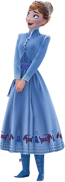 Anna The Princess of Arendelle Blank Meme Template