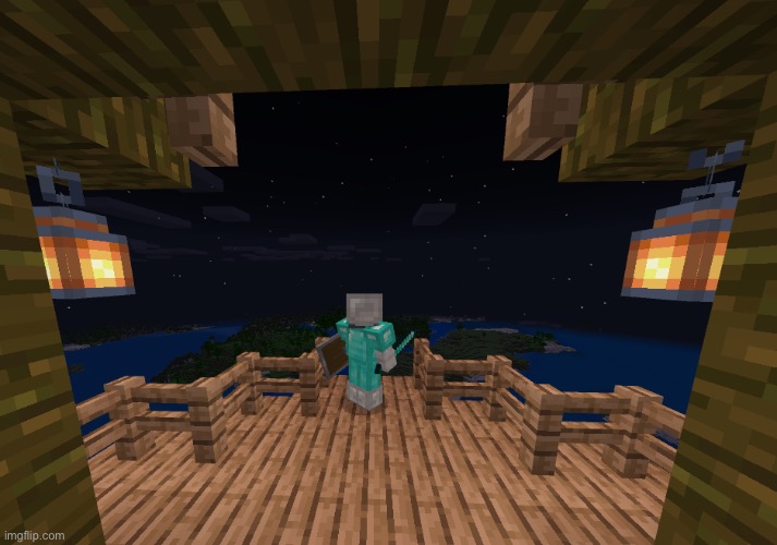 This screenshot goes hard )I’m in a mountain about 100 blocks above sea level) | made w/ Imgflip meme maker