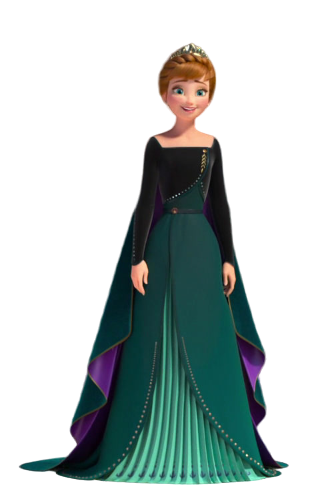 PNG Anna Frozen 2 Blank Meme Template