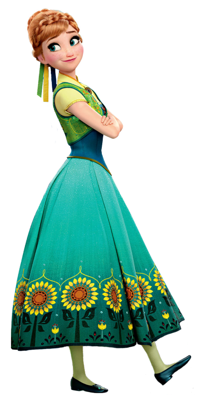 PNG Anna Frozen Fever Blank Meme Template