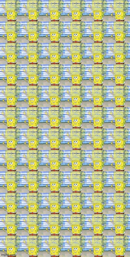 image tagged in spongebob thumbs up middle finger | made w/ Imgflip meme maker