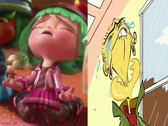 Candlehead and Ed Crying | image tagged in cartoon,sad,funny | made w/ Imgflip meme maker