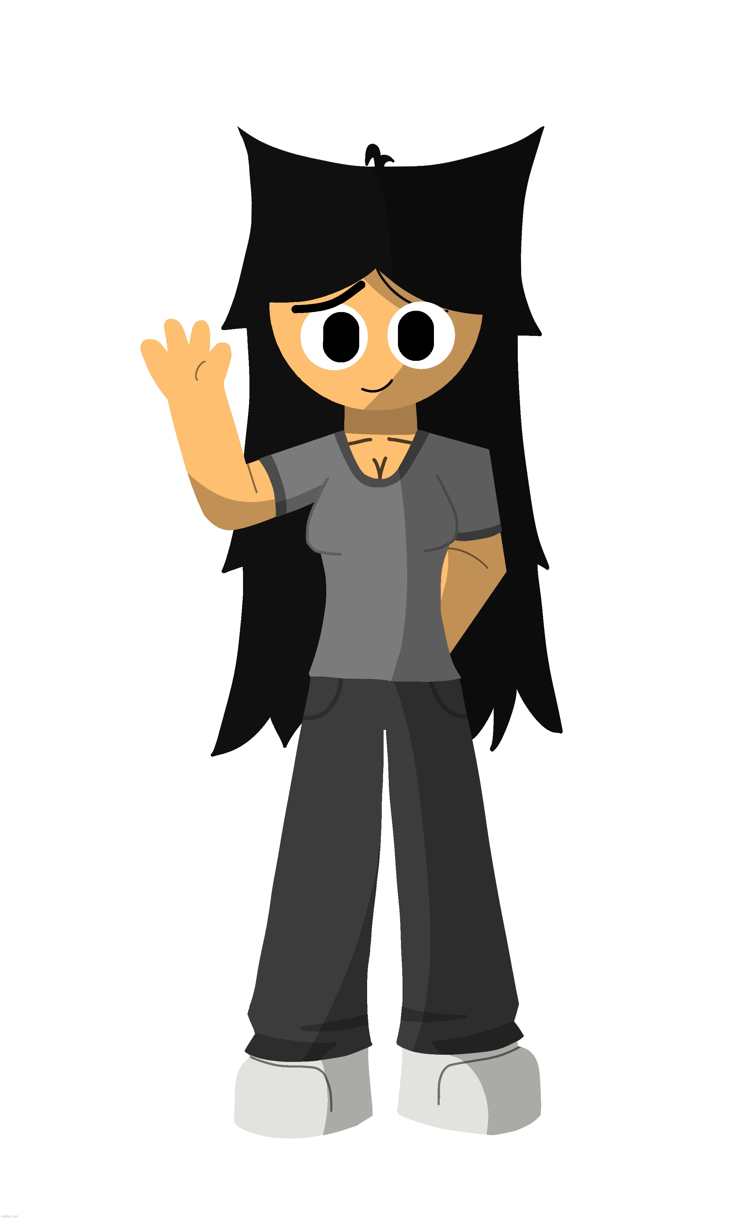 Basic drawing of abby | made w/ Imgflip meme maker