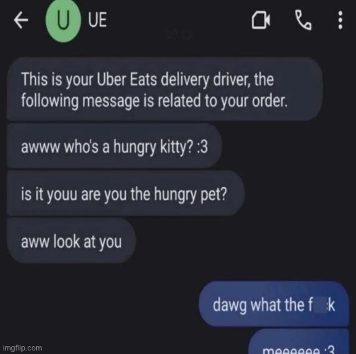 Uber eats | made w/ Imgflip meme maker