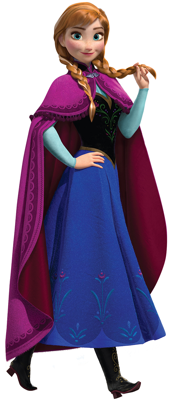 Anna of Arendelle Blank Meme Template
