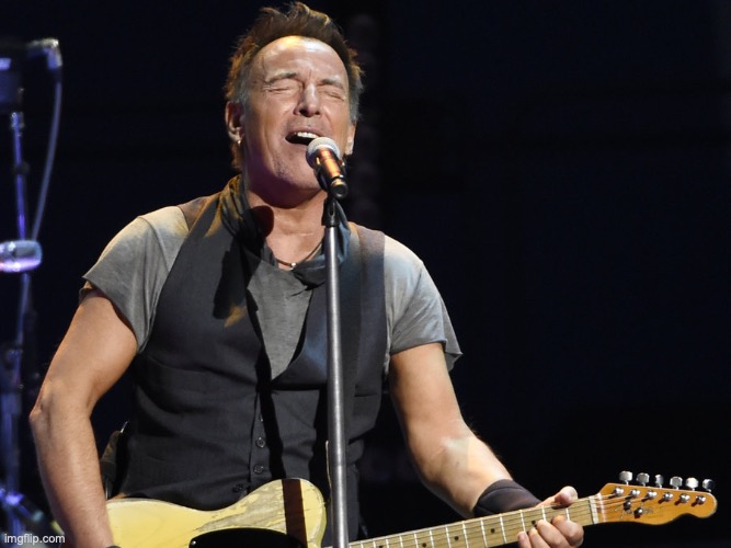 The Boss Born To Run | image tagged in the boss born to run | made w/ Imgflip meme maker