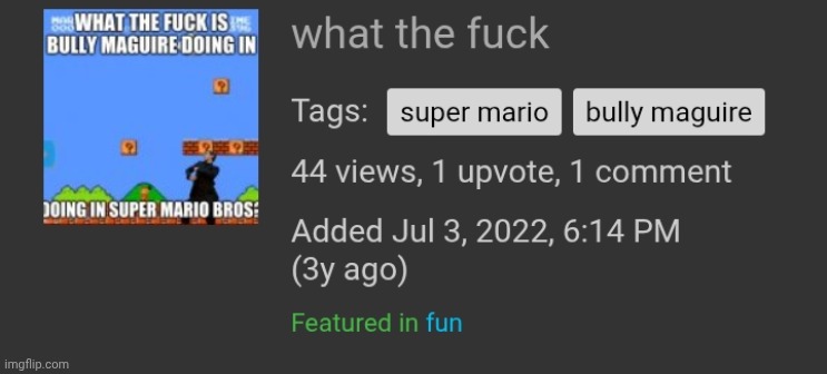 made w/ Imgflip meme maker