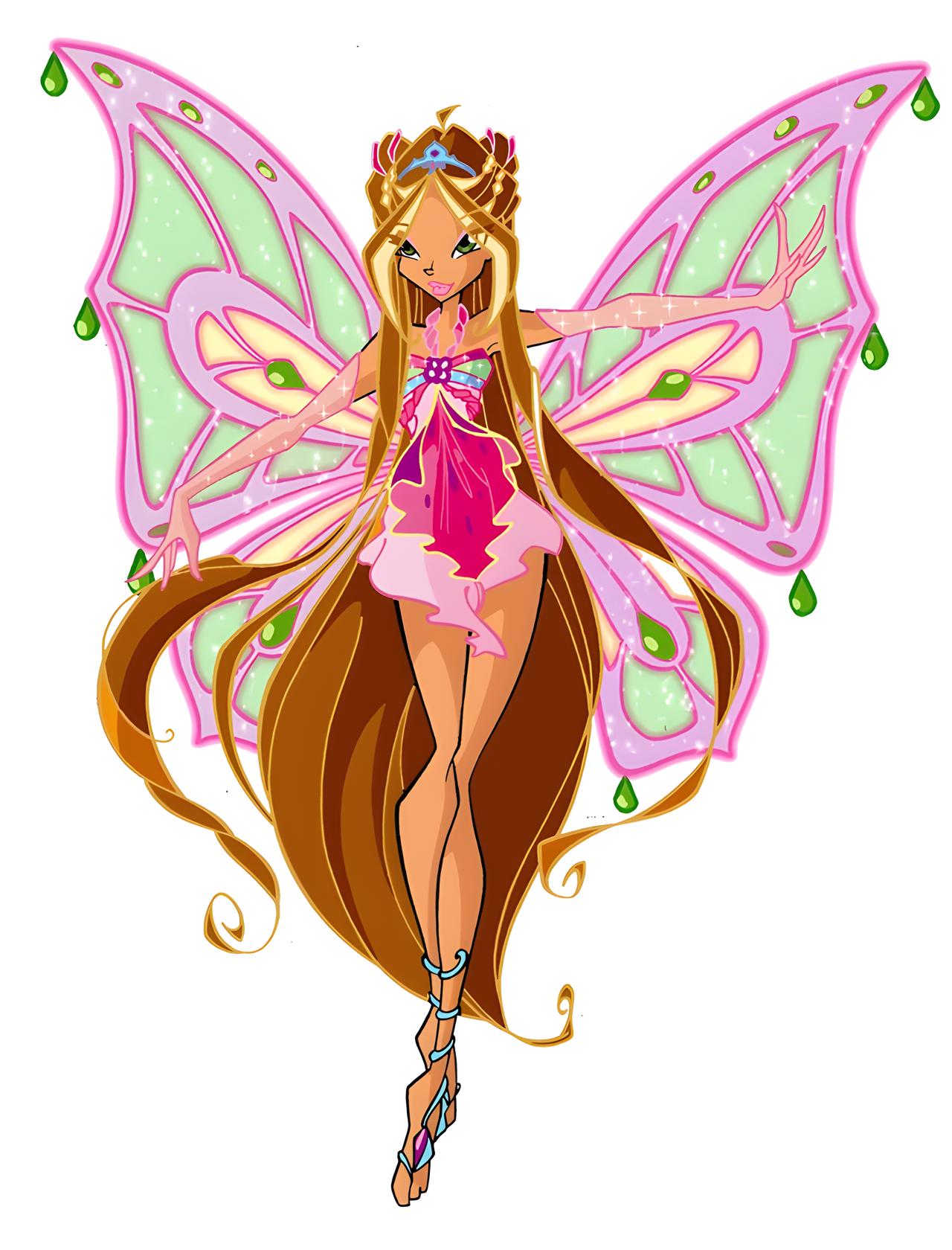 Winx Club - Flora Enchantix Blank Meme Template
