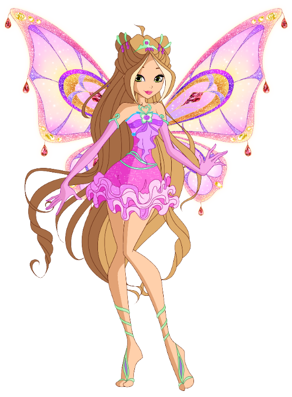 Winx Club Flora Enchantix Season 8 Blank Meme Template
