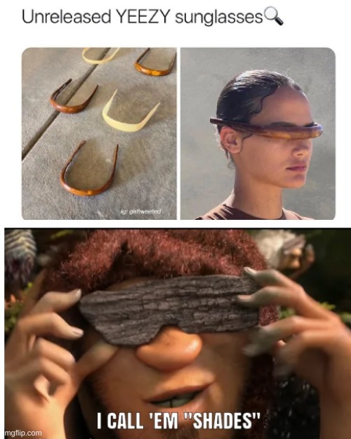 Rhymes with Grug | image tagged in shades,grug,grug solos anything and anyone | made w/ Imgflip meme maker