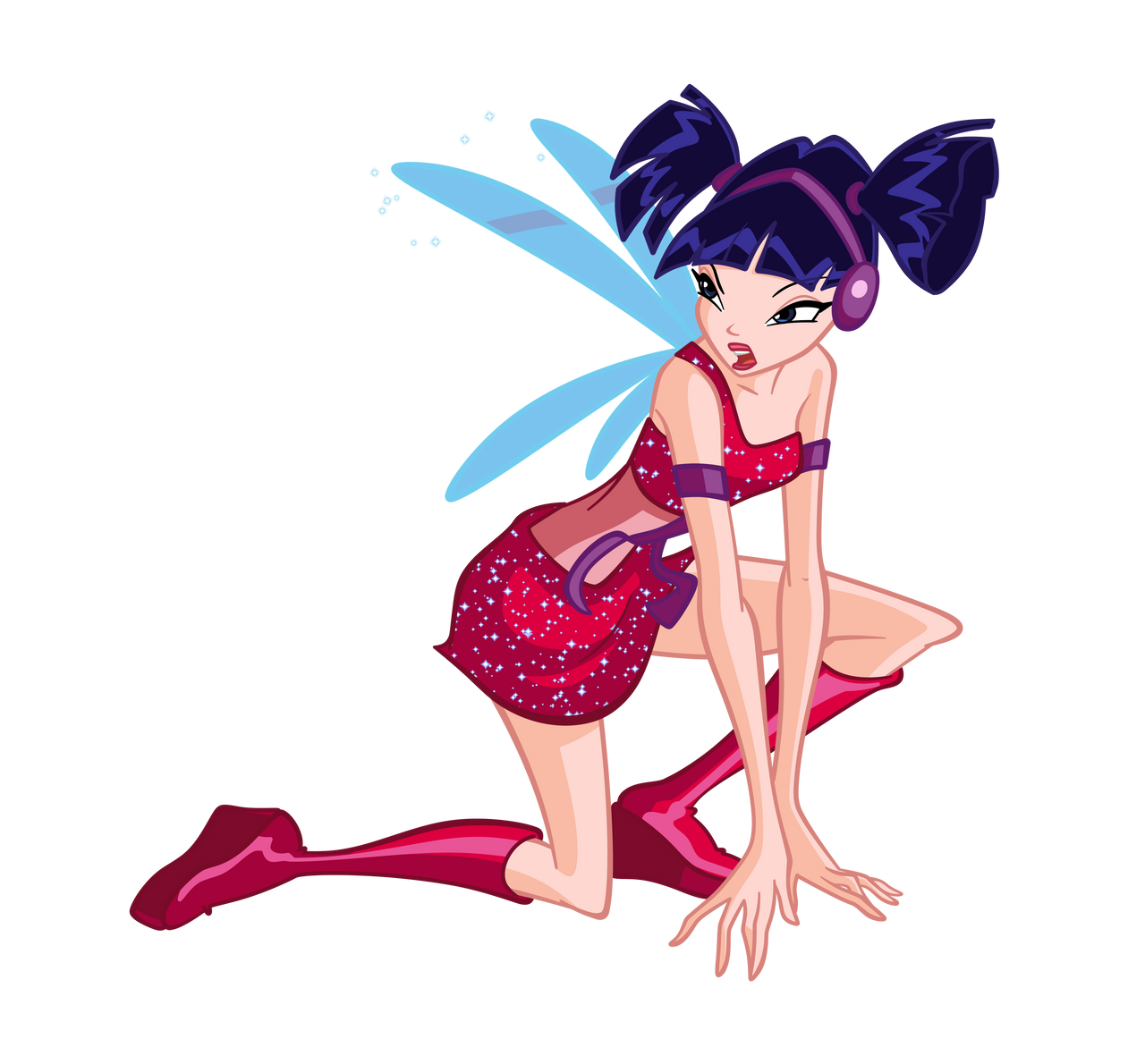 Magic Winx Charmix Musa Blank Meme Template