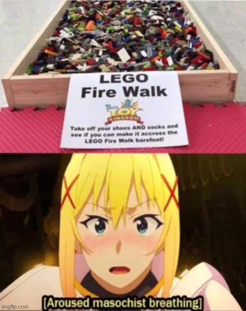 image tagged in konosuba,darkness | made w/ Imgflip meme maker
