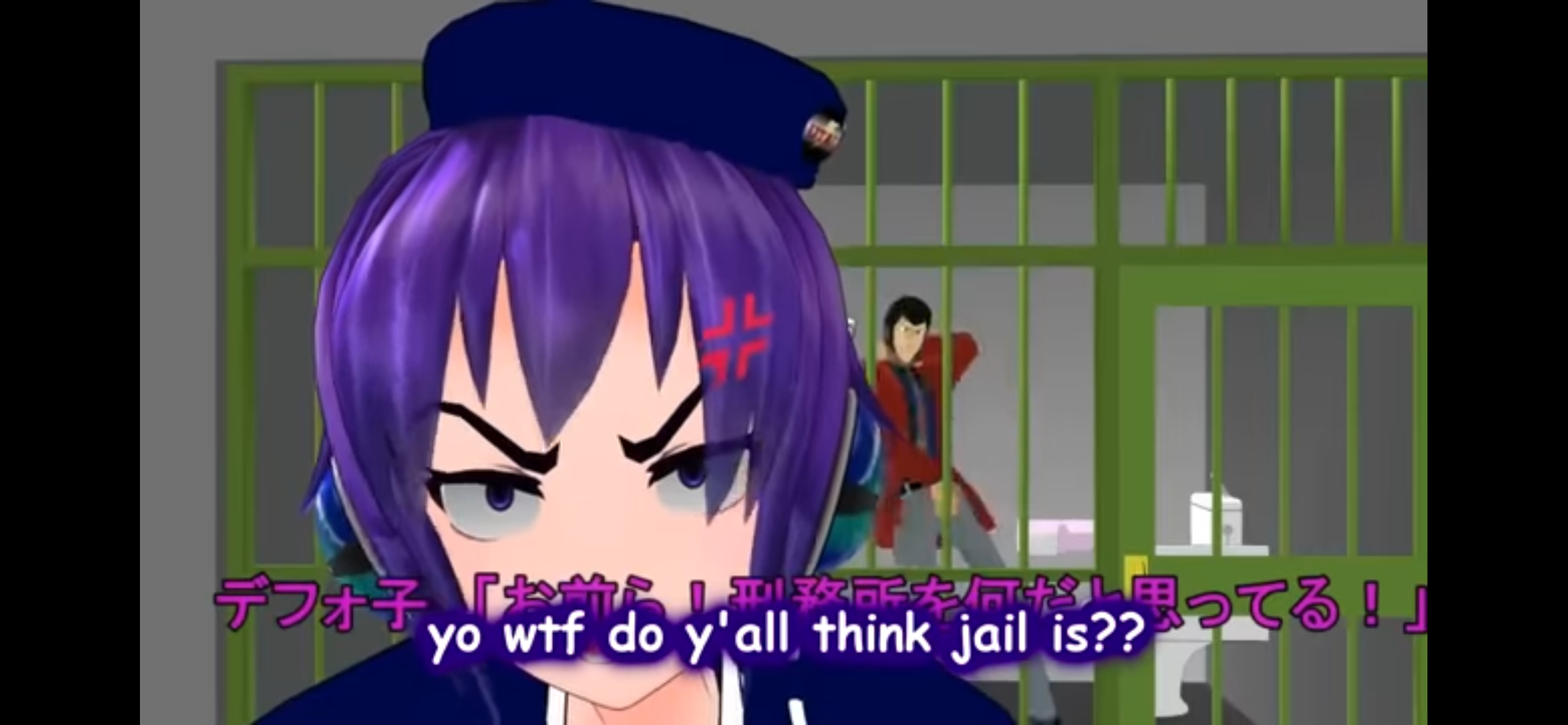 High Quality Lupin in vocaloid Blank Meme Template
