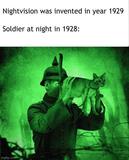 Night vision goggles | image tagged in night,vision,goggles,invention | made w/ Imgflip meme maker