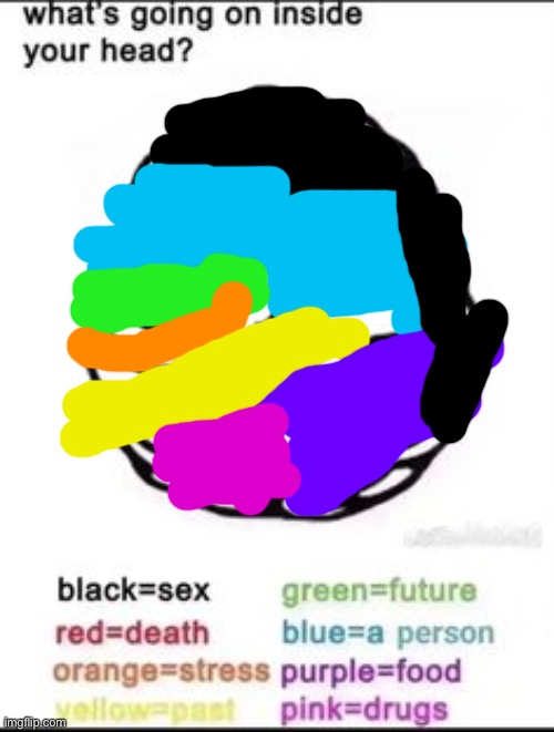 What's going on inside your head? | image tagged in what's going on inside your head | made w/ Imgflip meme maker